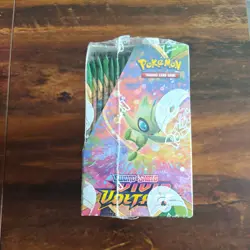 Vivid Voltage Booster Box Sealed Pokemon Sword & Shield Brand New - Image 2