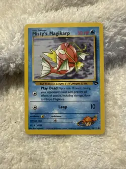 Pokemon TCG Misty's Magikarp Gym Challenge Regular 88/132 NM Condition - Image 1