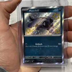 Maschiff - Black Star Promo SV071 Baby Shiny - Paldean Fates Pokemon TCG NM/MT - Image 1