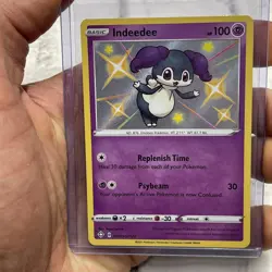 Pokemon - Indeedee - SV059/SV122 Shining Fates: Shiny Vault - Shiny Rare - NM/MT - Image 1