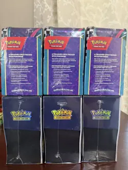 Pokemon Scarlet & Violet Surging Sparks ETB and TWM Lunchbox Lot Of 3 Sealed - Image 2