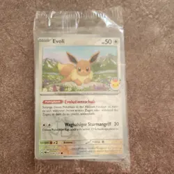 OVP POKEMON DAY Evoli PRE 074 /131 mint Prismatische Entwicklungen sealed promo - Image 1