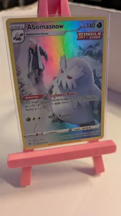 TG01 Abomasnow Astral Radiance Illustration Rare Pokemon - Image 1