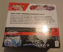 Scarlet and Violet Base Set Booster Box 36 Packs Pokemon TCG New & Sealed - Image 2