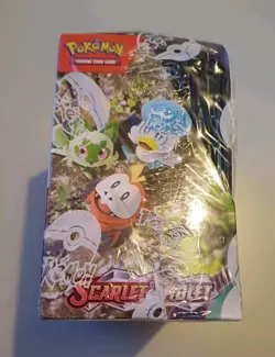 Scarlet and Violet Base Set Booster Box 36 Packs Pokemon TCG New & Sealed - Image 4