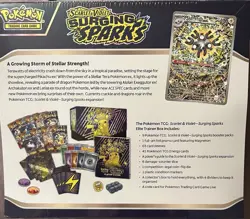 Brand New Pokemon Scarlet & Violet Surging Sparks ETB Elite Trainer Box Sealed - Image 3