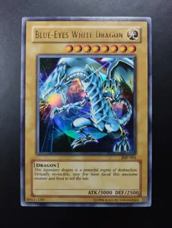 YUGIOH 2002 | BLUE-EYES WHITE DRAGON | JMP-001 | SHONEN JUMP PROMO | NM - Image 1