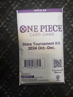 New & Sealed! One Piece Store Tournament Kit 2024 Oct - Dec OPCG 24 Vol 8 OP - Image 1
