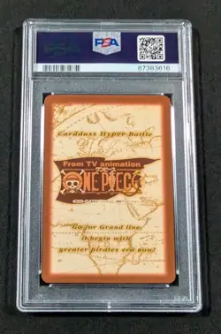 2001 Japanese One Piece CHB Holo Straw Hat Crew S108 PSA 10 GEM MINT Grand 5 - Image 2