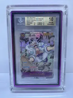 One Piece Awakening Of The New Era Manga Alt Art OP05-119 Monkey D. Luffy BGS 10 - Image 1