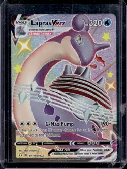 2021 Pokemon SWSH Shining Fates Lapras VMAX Shiny Vault #SV111/SV122 - Image 1
