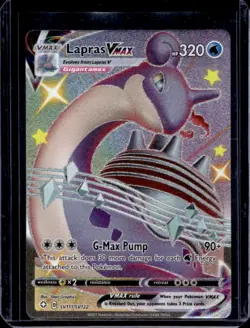2021 Pokemon SWSH Shining Fates Lapras VMAX Shiny Vault #SV111/SV122 - Image 1