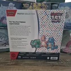 Pokemon TCG Scarlet & Violet 151 Poster Collection Box - New & Factory Sealed - Image 3