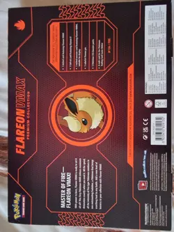 Pokemon TCG Flareon VMAX Premium Collection Box New Sealed - Image 2