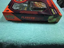 Pokemon TCG: Flareon VMAX Premium Collection Box New Sealed Box - Image 3