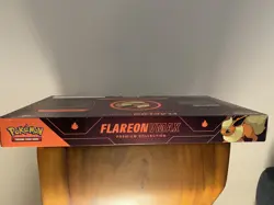 Pokemon TCG: Flareon VMAX Premium Collection Box New Factory Sealed Box - Image 3