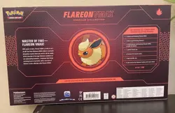 POKEMON TCG FLAREON VMAX PREMIUM COLLECTION EEVEELUTION SEALED NEW IN BOX - Image 2