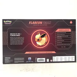 Pokemon TCG: Flareon VMAX Premium Collection Box New Factory Sealed Box - Image 3