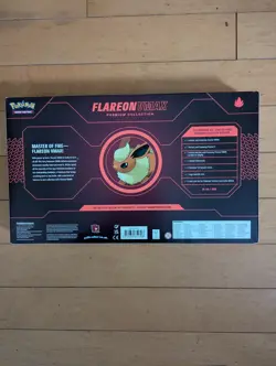 Pokemon TCG Flareon VMAX Premium Collection Box NEW SEALED Ships Free - Image 2