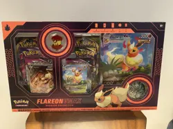Pokemon TCG: Flareon VMAX Premium Collection Box New Sealed Box - Image 1