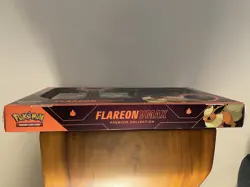 Pokemon TCG: Flareon VMAX Premium Collection Box New Sealed Box - Image 4