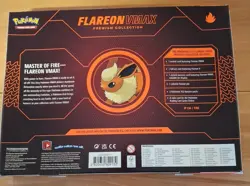 Pokemon TCG Flareon VMAX Premium Collection Box New Sealed - Image 2