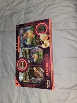 Pokemon TCG: Flareon VMAX Premium Collection Box New Sealed Box - Image 1