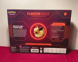 Pokemon TCG Flareon VMAX Premium Collection Box Brand New & Sealed - Image 2