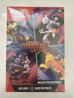 Pokemon TCG Scarlet & Violet: Destined Rivals Factory Sealed Booster Bundle Box - Image 1