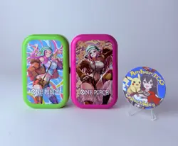 Jewelry Bonney ASIA Mini-tin Pack Set P-113 Promos One Piece TCG Japanese 2 Lot - Image 1