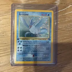 Articuno Holo Rare 1st Edition 2/62 - 1999 Fossil WoTC Pokemon TCG Card LP - Image 1