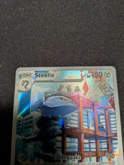 Steelix 208/182 Illustration Rare Holo Pokemon TCG Paradox Rift Near Mint - Image 2