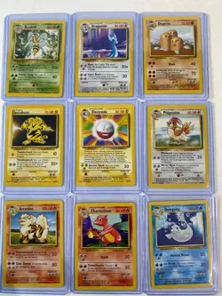 Pokemon TCG Base Set Unlimited "Pick Your Card" Non Holo 1999/LP/ NM - Image 1