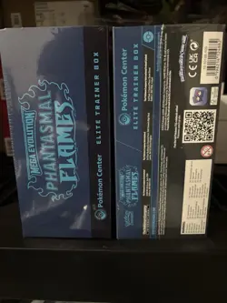Pokemon TCG: Phantasmal Flames Pokemon Center Exclusive ETB (NEW FACTORY SEALED) - Image 5