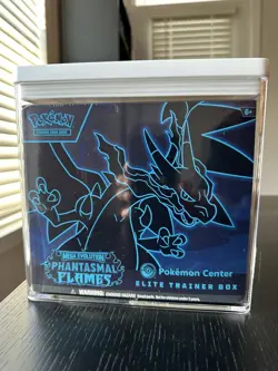 Pokemon TCG Phantasmal Flames Pokemon Center ETB Factory Sealed - Image 1