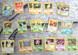 Pokemon Gym Heroes Set Lot – 18 Cards – No Holos – Not 1st Edition – Vintage 200 - Image 1