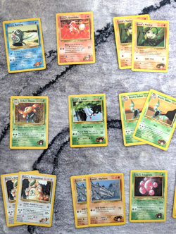 Pokemon Gym Heroes Set Lot – 18 Cards – No Holos – Not 1st Edition – Vintage 200 - Image 2