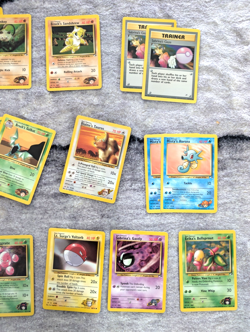 Pokemon Gym Heroes Set Lot – 18 Cards – No Holos – Not 1st Edition – Vintage 200 - Image 3
