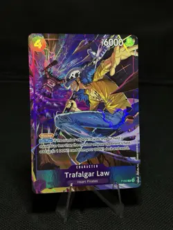 Trafalgar Law (Illustration Box Vol.6) P-093 One Piece Promotion Cards Foil - Image 1