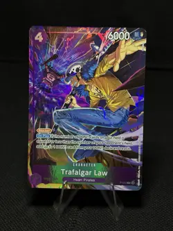 Trafalgar Law (Illustration Box Vol.6) P-093 One Piece Promotion Cards Foil - Image 2