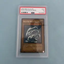 Blue Eyes White Dragon SDK-E001 (PSA 5) YuGiOh Card - Starter Deck Kaiba - Image 4