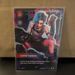 Loose Cannon 301/298 Riftbound Overnumbered Epic Card Jinx - Image 1