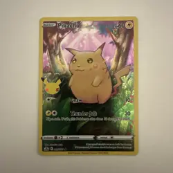 Pikachu 005/025 Pokemon TCG Card Holo 25th Anniversary Celebrations NM - Image 1