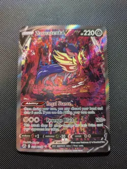 26 - Zamazenta V - GG54/GG70 - Pokemon Crown Zenith Galarian Gallery Ultra Card - Image 1
