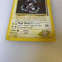 Pokemon TCG Lt. Surge's Magneton Gym Heroes 8/132 Holo Rare - Image 4