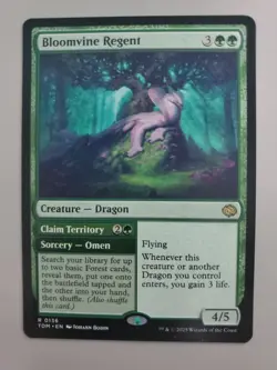 MTG Bloomvine Regent Tarkir: Dragonstorm Regular Rare - Image 1