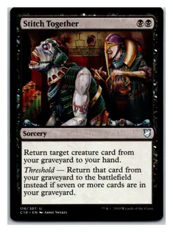 Commander 2018 #119 Stitch Together - Image 1