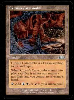 Crosis's Catacombs LP Light Play Planeshift MTG [8353] - Image 1