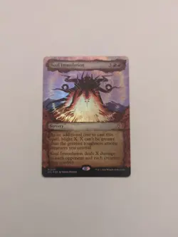 Soul Immolation *FOIL* (Showcase) Lorwyn Eclipsed NM MTG - Image 1