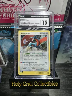 2004 Salamence E-League Cosmos Holo winner stamped pokemon #19/97 CGC 10 💎💎💎 - Image 1